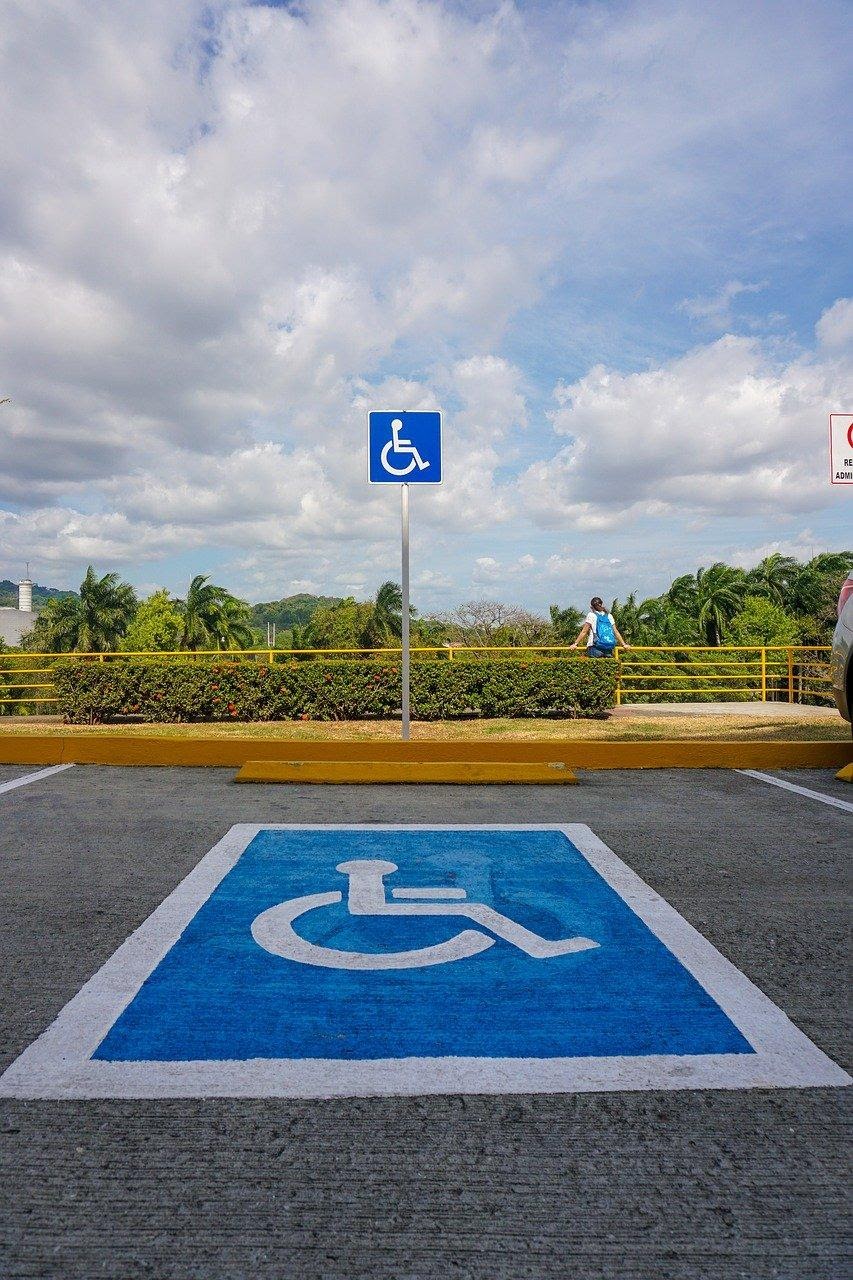 handicap sign