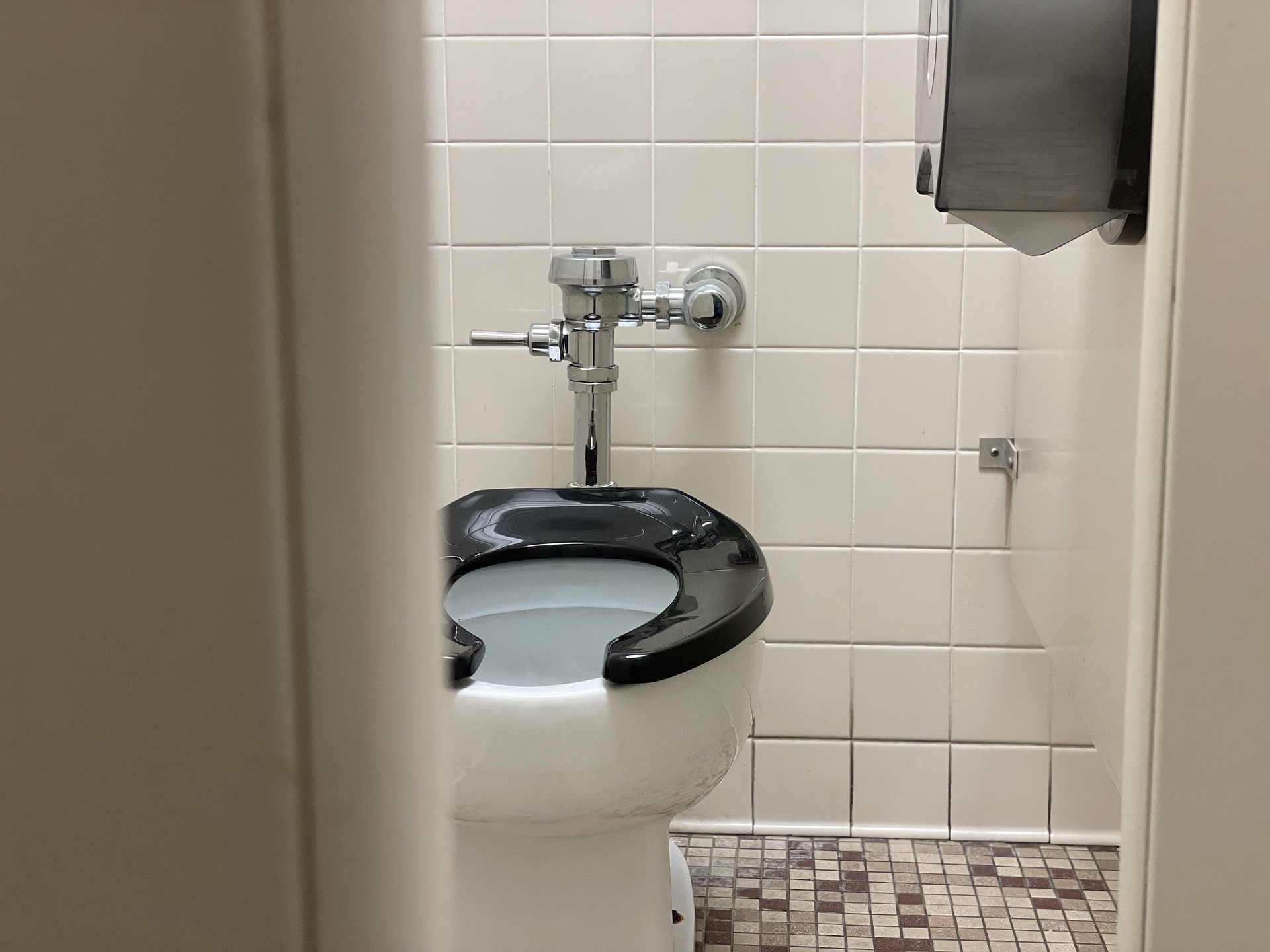 ada public urinal installation